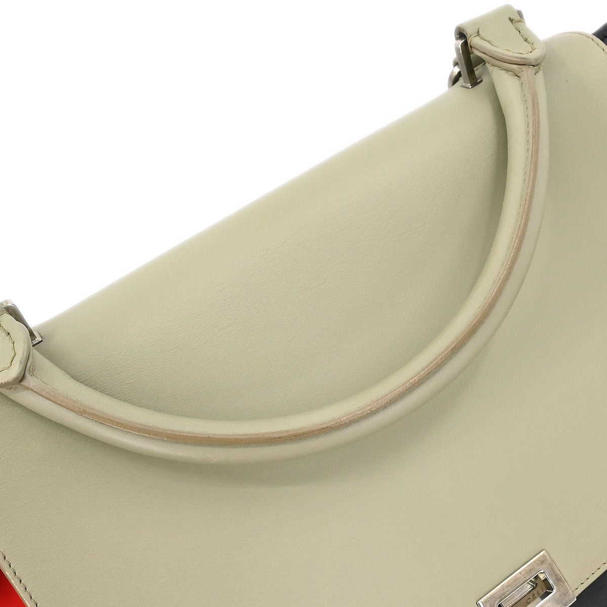 Celine Tricolor Trapeze Bag Leather, MULTICOLOUR, LEATHER, Handbag