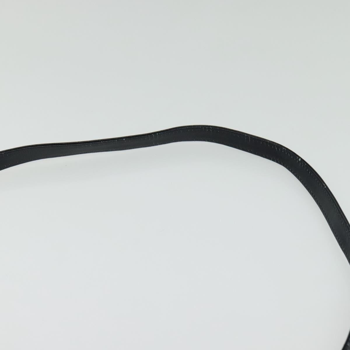 Christian Dior Vintage Trotter Flap Shoulder Bag Diorissimo Canvas, NAVY, CANVAS, Shoulder bag