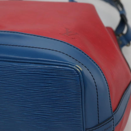 Louis Vuitton Bicolor Noe Handbag Epi Leather, RED, LEATHER, Handbag