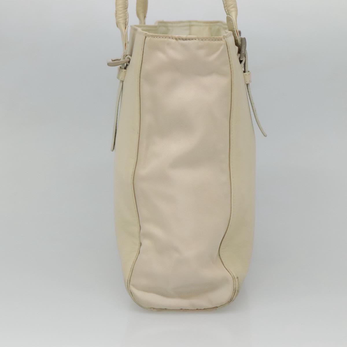 Prada Vintage Shoulder Bag Tessuto, BEIGE, NYLON, Shoulder bag