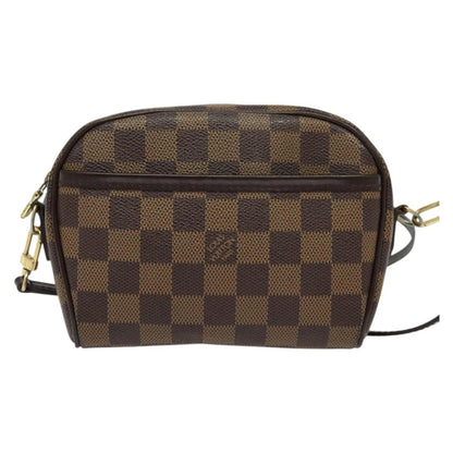 Louis Vuitton Ipanema Pochette Damier, BROWN, CANVAS, Shoulder bag