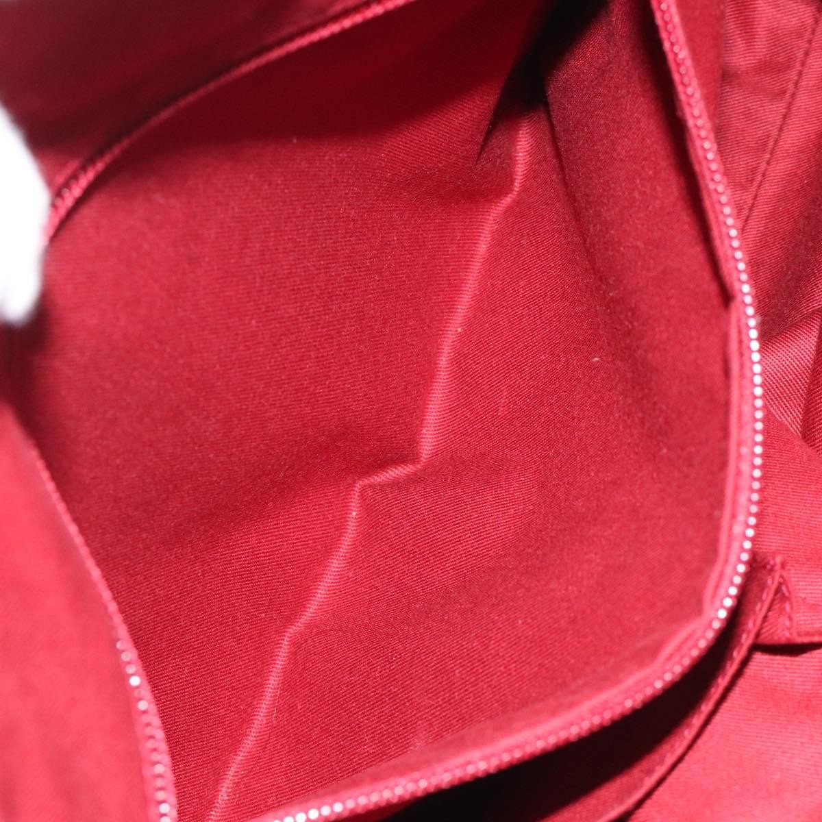 Salvatore Ferragamo Gancini handbag Nylon, BLACK, NYLON, Handbag