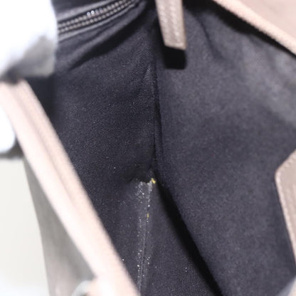 Salvatore Ferragamo Gancini Shoulder Bag Leather, BEIGE, LEATHER, Shoulder bag