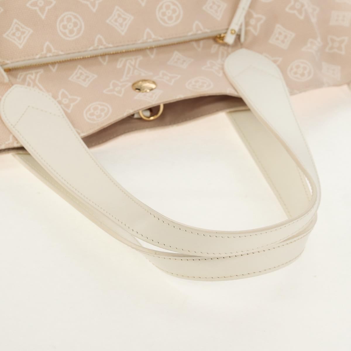 Louis Vuitton Cabas Ipanema Canvas, BEIGE, CANVAS, Tote bag