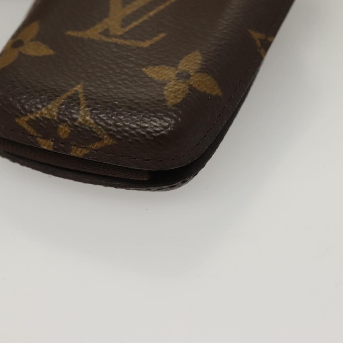 Louis Vuitton Etui Phone Case Monogram Canvas, BROWN, CANVAS, Tech accessory