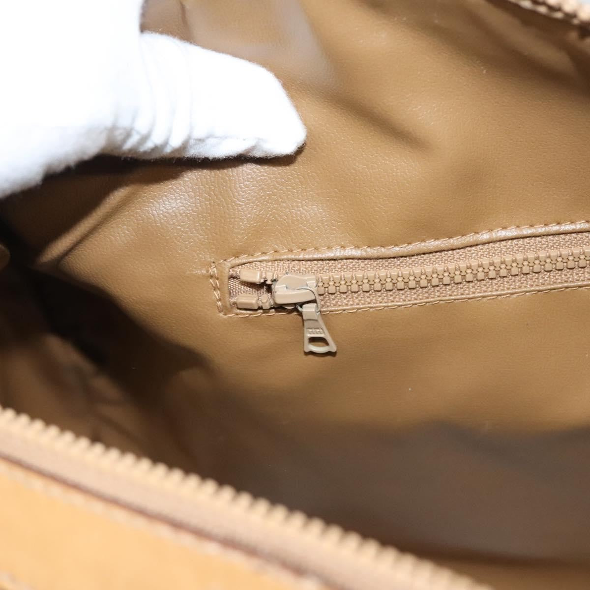 Celine Vintage Duffle Bag Macadam Coated Canvas, BROWN, CANVAS, Travel bag