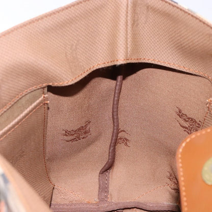 Burberry Nova Check Tote Canvas and Leather, BEIGE, CANVAS, Tote bag