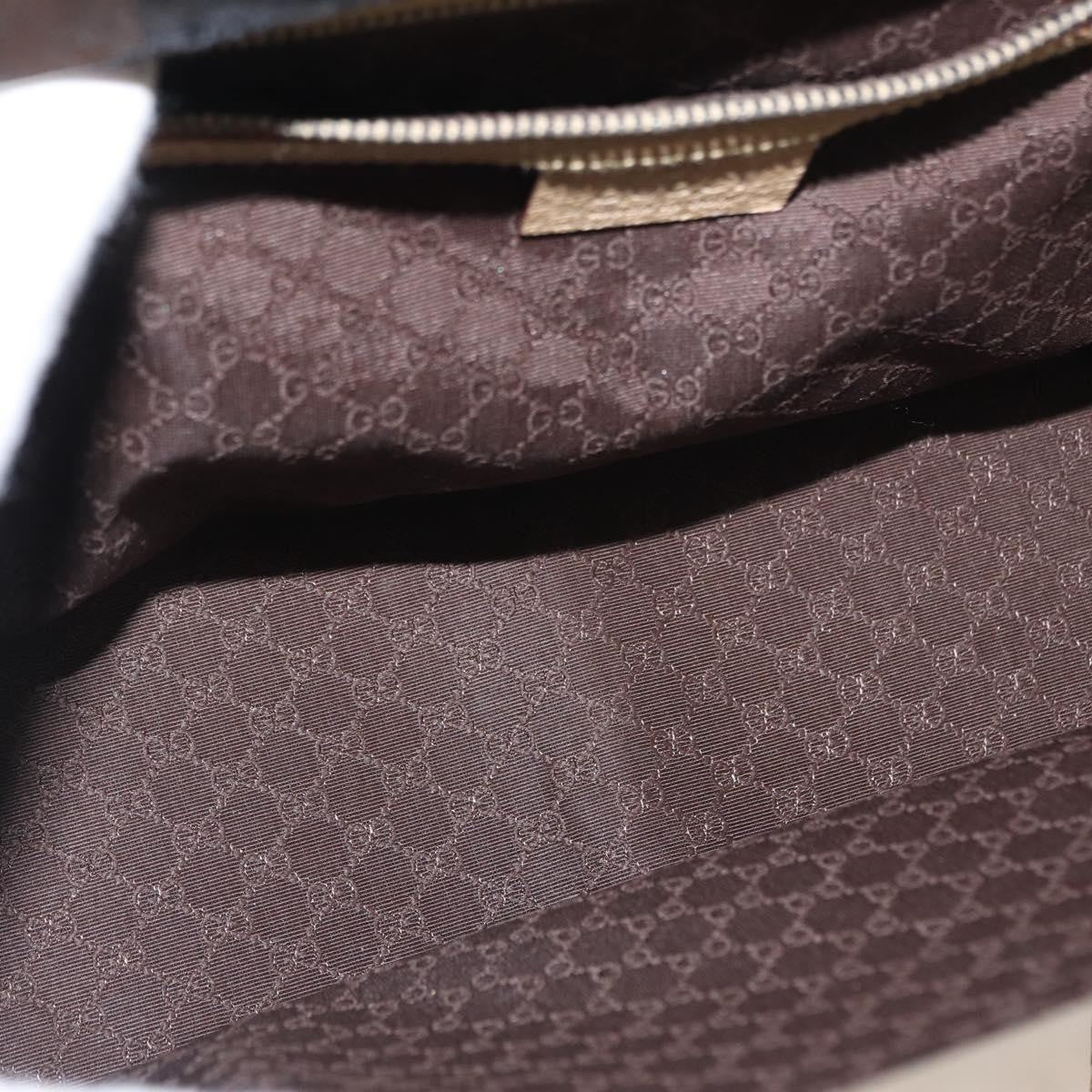 Gucci Vintage Handbag Leather, BEIGE, LEATHER, Handbag