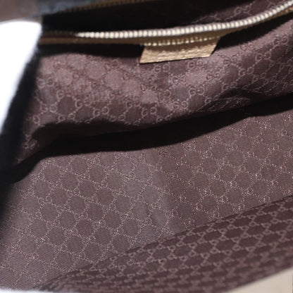 Gucci Vintage Handbag Leather, BEIGE, LEATHER, Handbag
