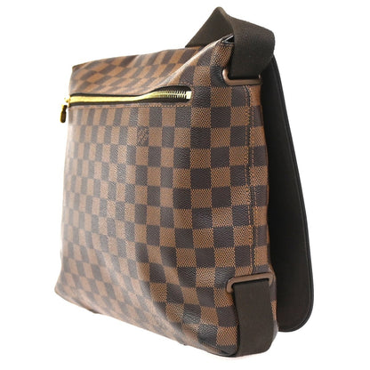 Louis Vuitton Brooklyn Handbag Damier, Brown, Canvas, Shoulder Bag