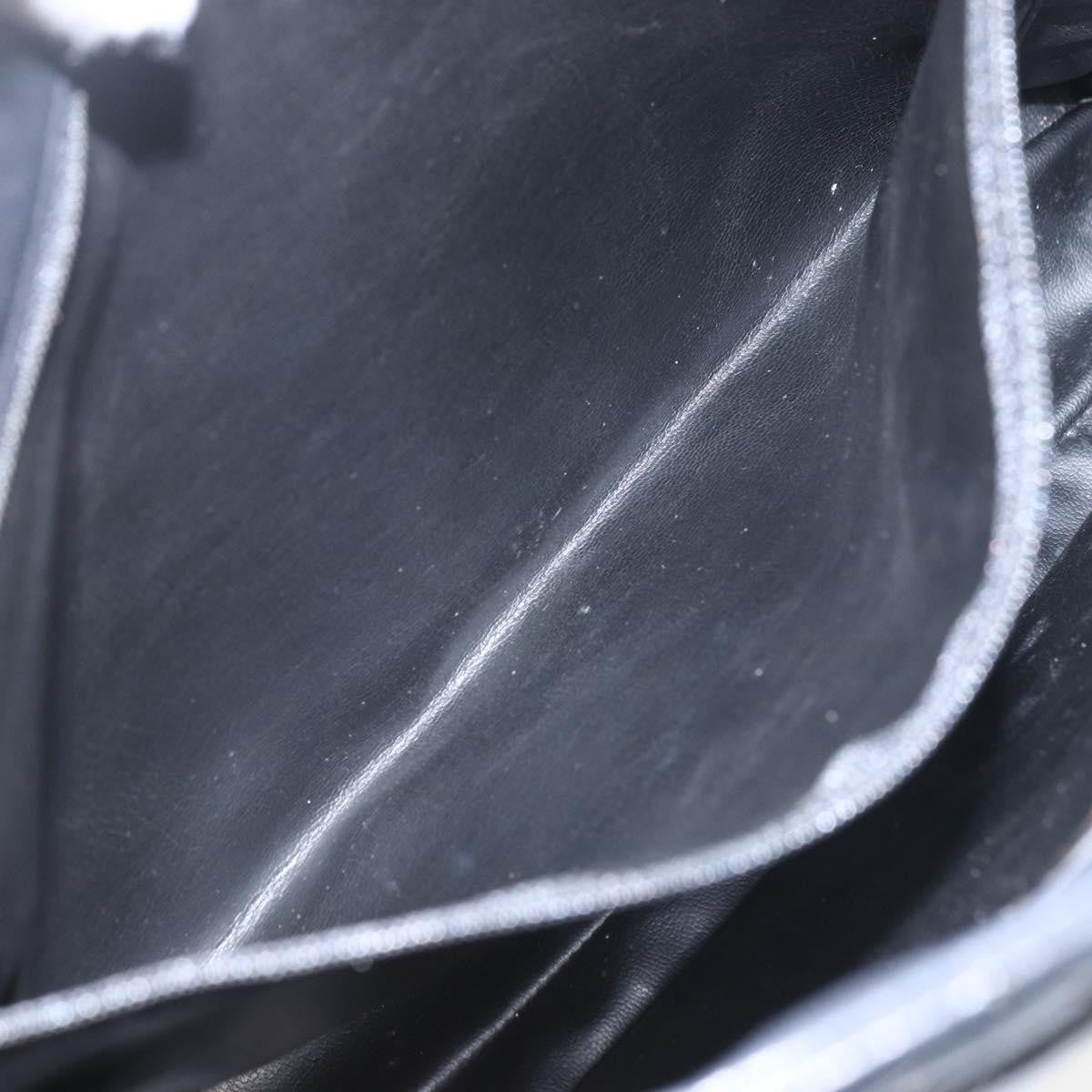 Chanel Vintage Shopping Tote Quilted Lambskin, BLACK, LEATHER, Tote bag