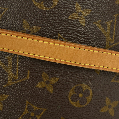 Louis Vuitton Drouot Handbag Monogram Canvas, BROWN, CANVAS, Shoulder bag