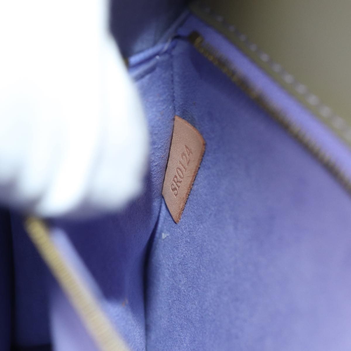 Louis Vuitton Monceau Handbag Vernis, PURPLE, PATENT_LEATHER, Handbag