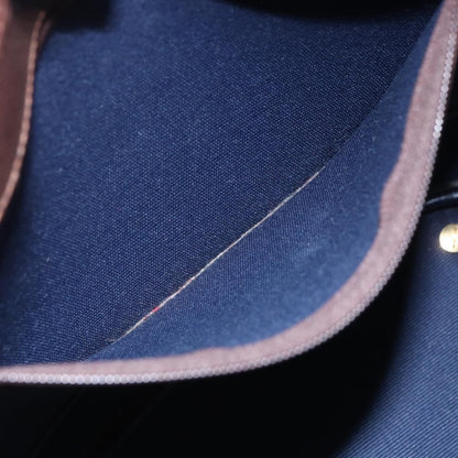 Christian Dior Vintage Trotter Handbag Canvas, BROWN, PVC, Handbag