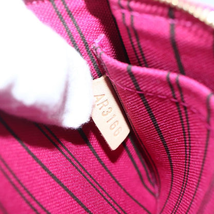 Louis Vuitton Neverfull Pochette Monogram Canvas, BROWN, CANVAS, Clutche & pouche