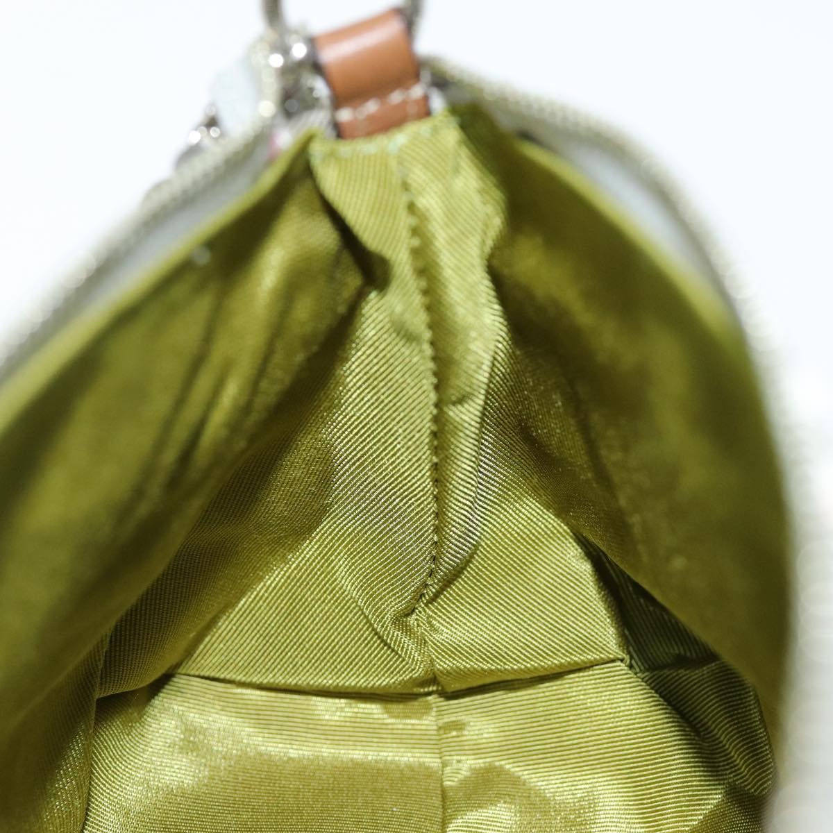 Burberry Nova check Pochette Nylon, GREEN, NYLON, Clutche & pouche