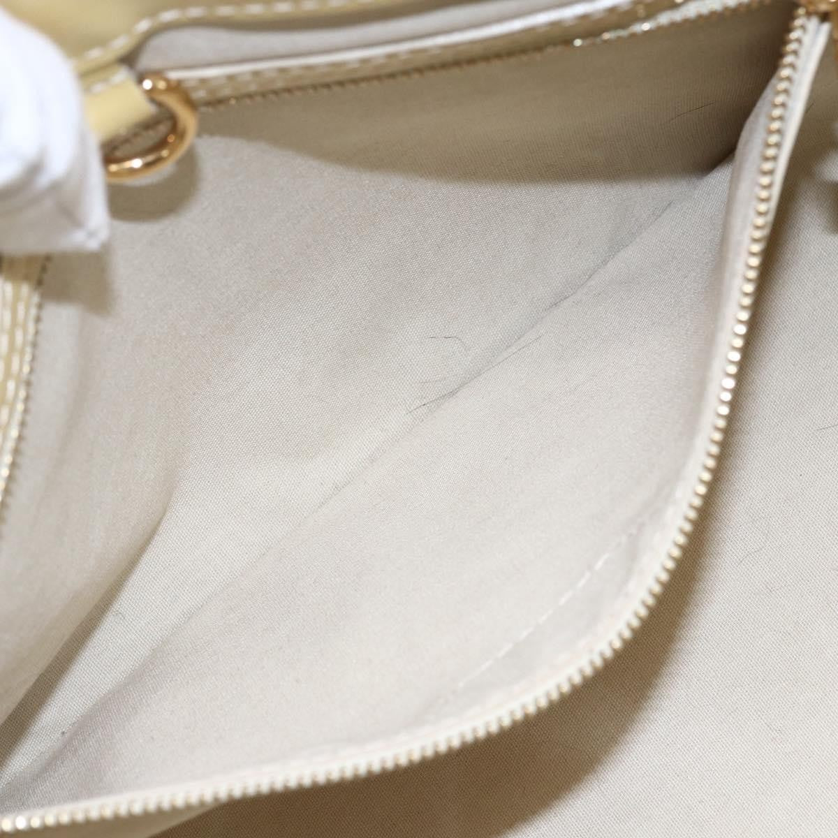 Louis Vuitton Wilshire Handbag Monogram Vernis, BEIGE, PATENT_LEATHER, Handbag