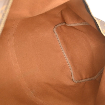 Louis Vuitton Keepall Bag Monogram Canvas, BROWN, CANVAS, Travel bag