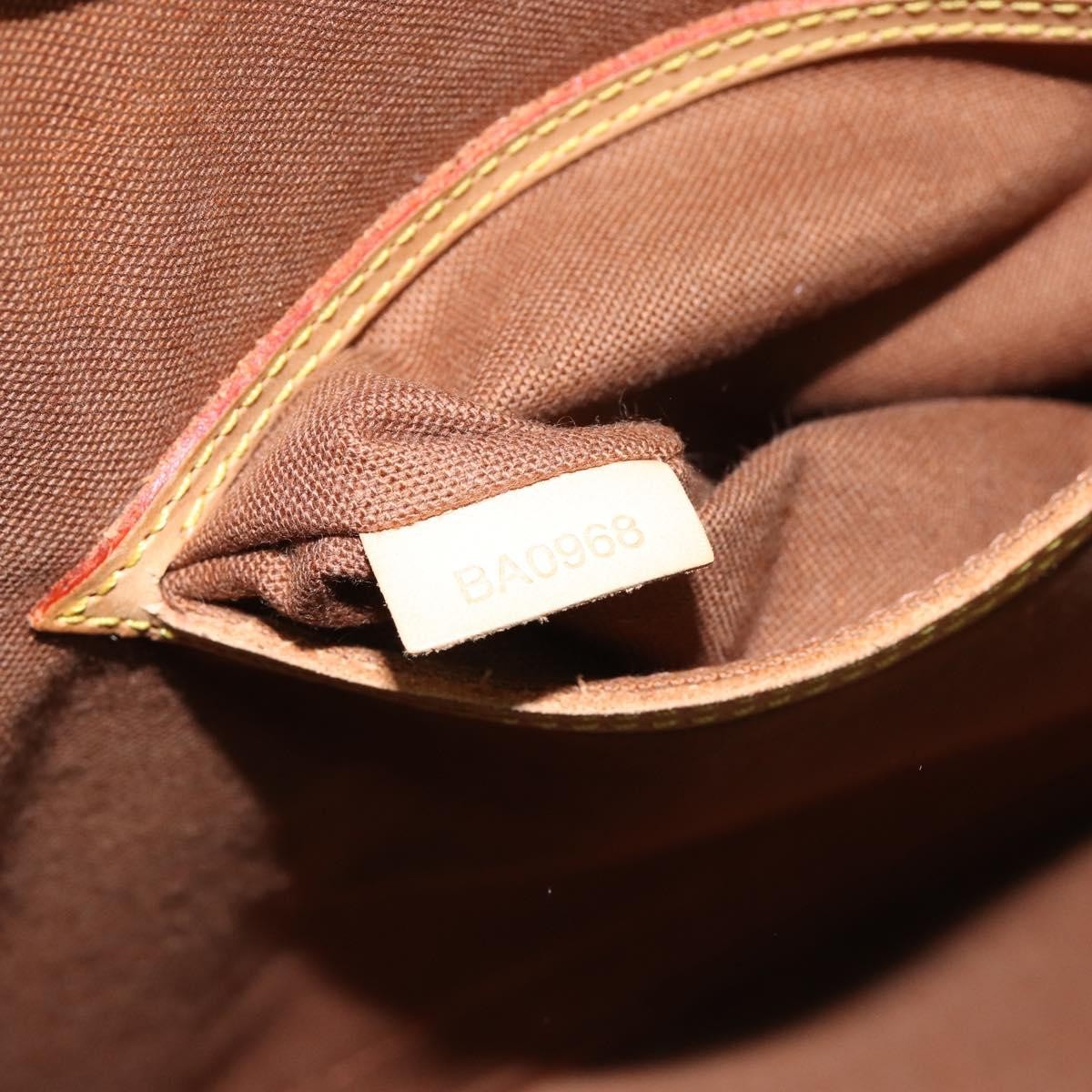 Louis Vuitton Alma Handbag Monogram Canvas, BROWN, CANVAS, Handbag