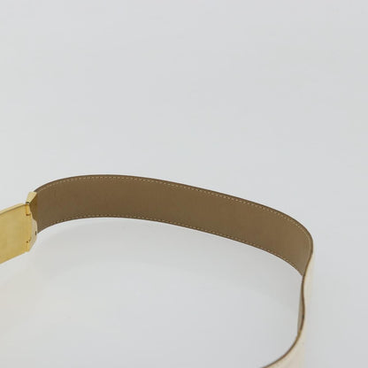 Salvatore Ferragamo Gancini Buckle Reversible Belt Leather, White, Leather, Belt