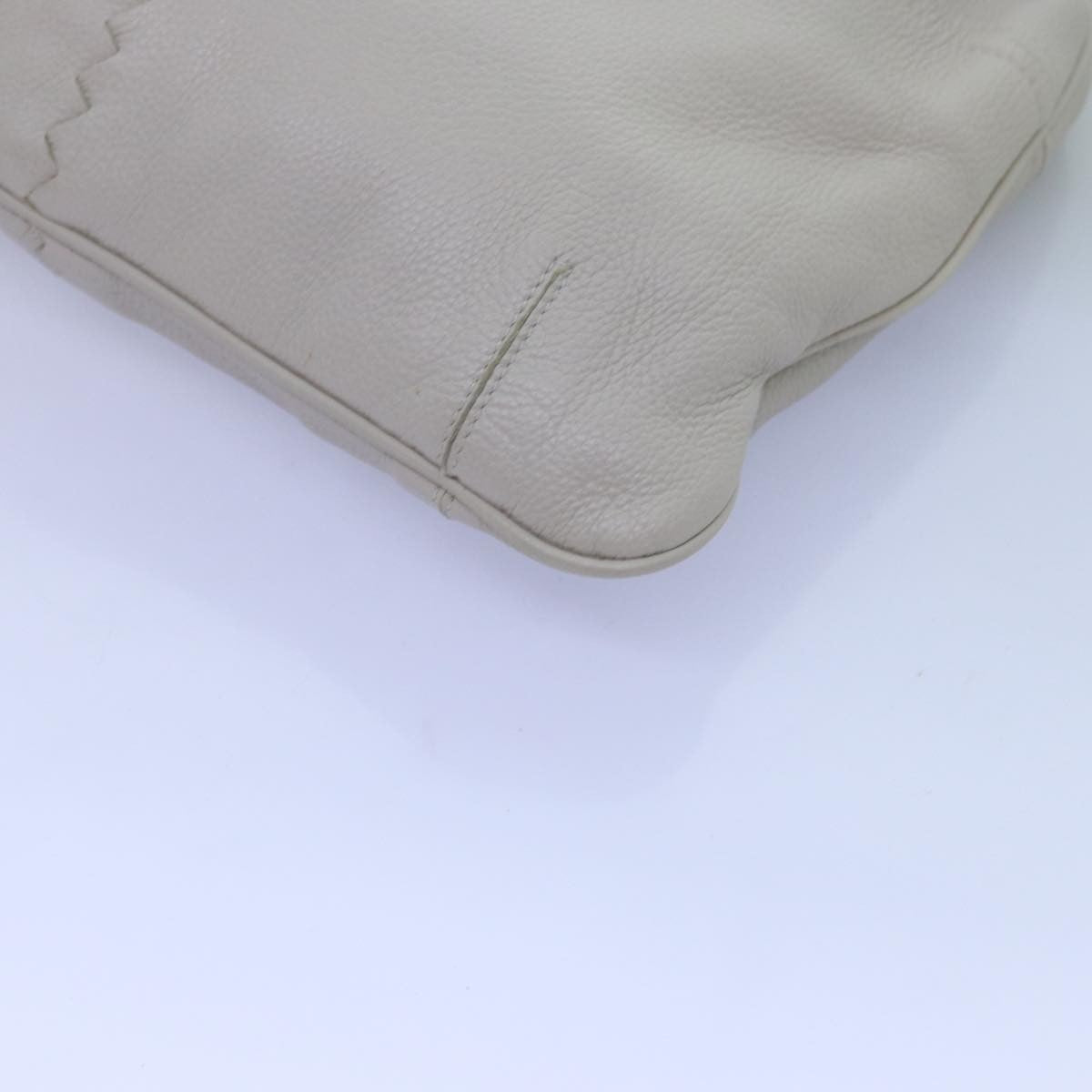 Bottega Veneta Julie Tote Leather, WHITE, LEATHER, Tote bag