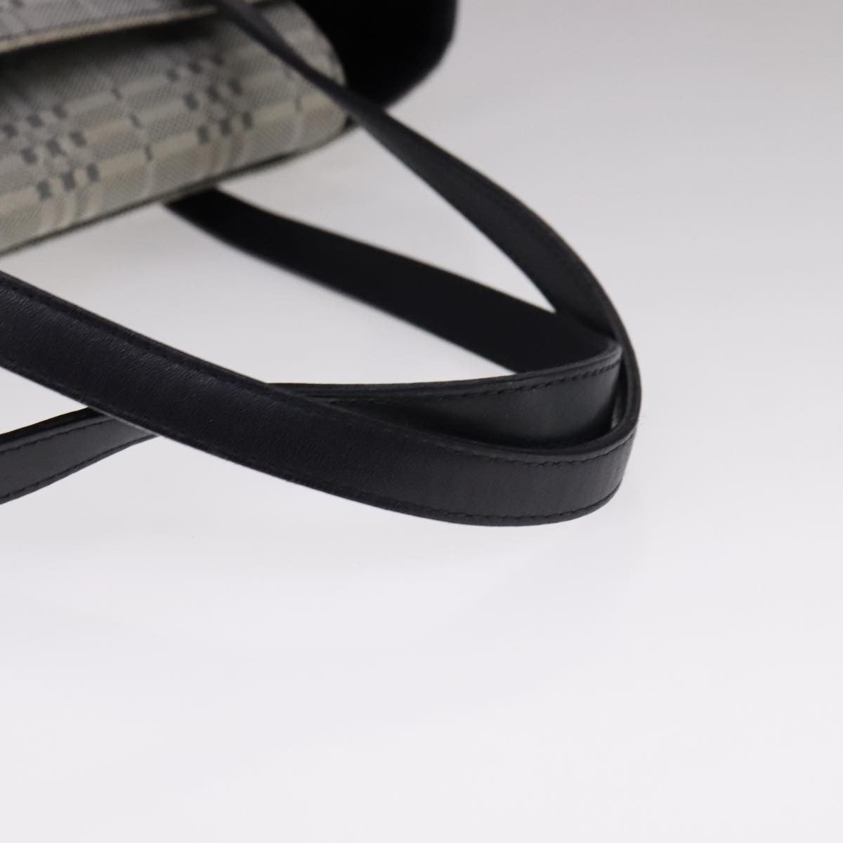 Burberry Nova Check Tote Canvas and Leather, GRAY, CANVAS, Tote bag