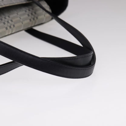 Burberry Nova Check Tote Canvas and Leather, GRAY, CANVAS, Tote bag