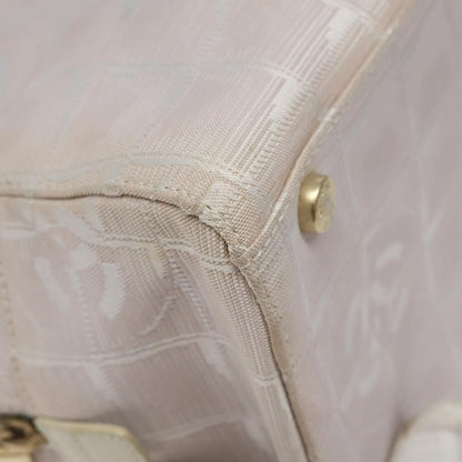 Chanel Travel Line Top Handle Bag Nylon, PINK, NYLON, Travel bag