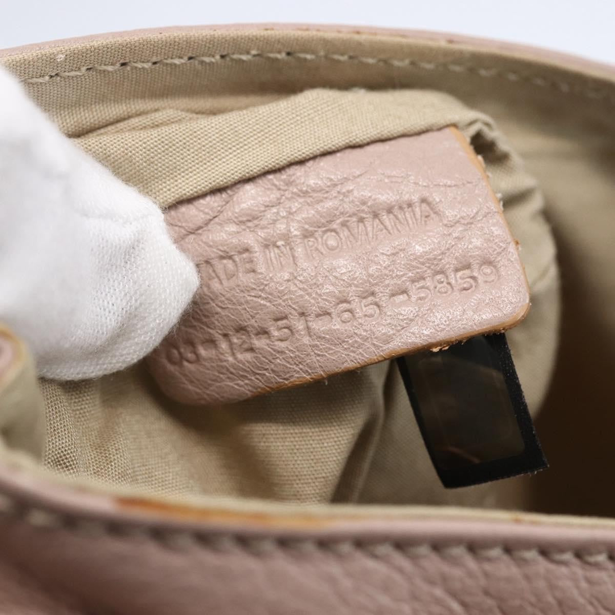 Chloe Lily Shoulder bag Leather, PINK, LEATHER, Shoulder bag