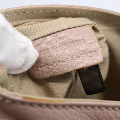 Chloe Lily Shoulder bag Leather, PINK, LEATHER, Shoulder bag