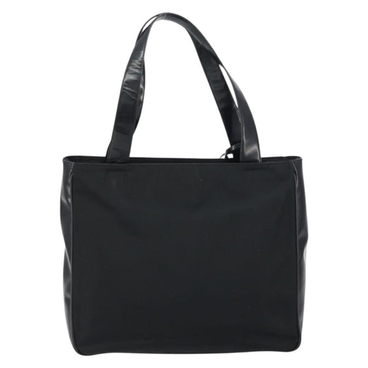 Prada Vintage Tote Nylon, BLACK, NYLON, Tote bag