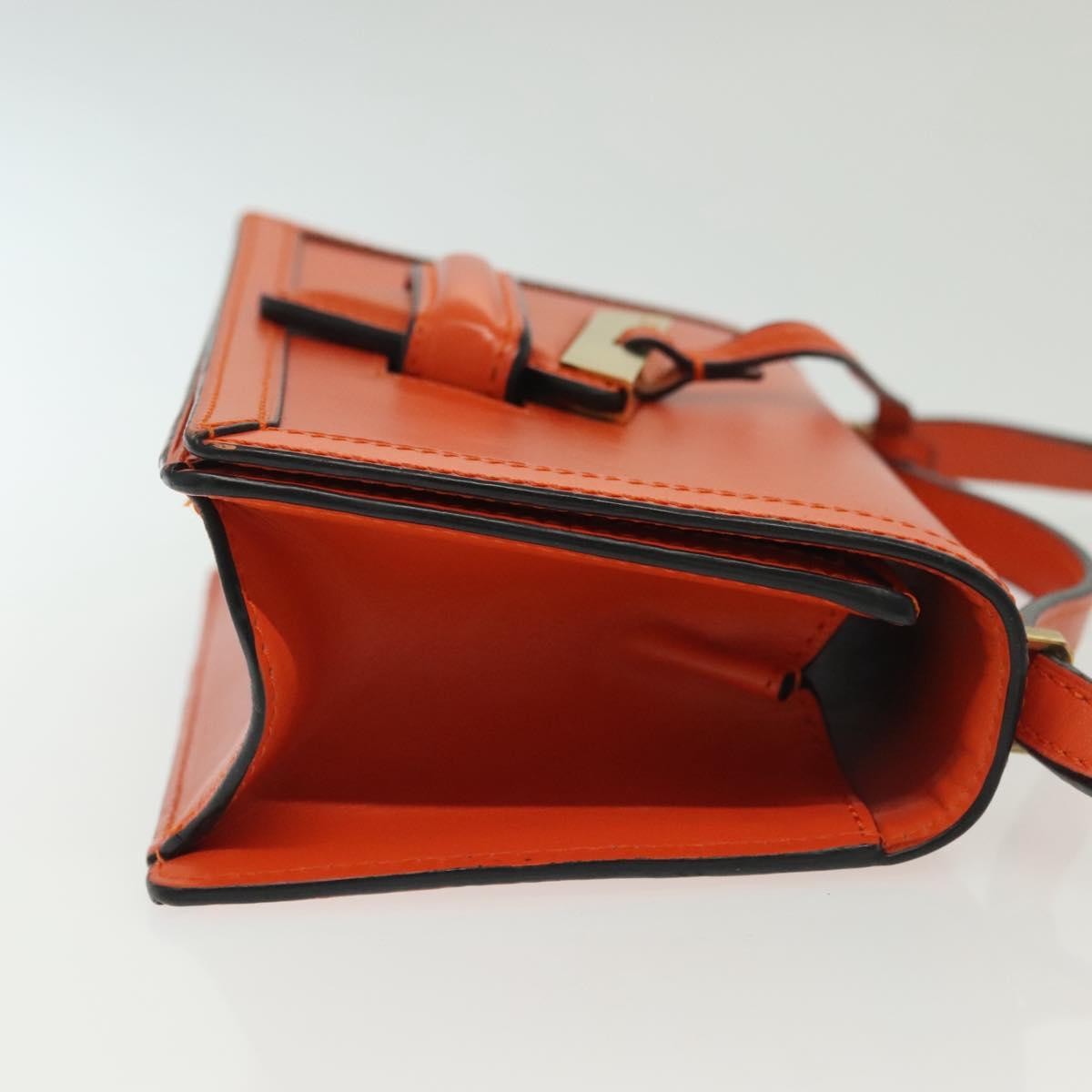 Loewe Barcelona Shoulder Bag Leather, ORANGE, LEATHER, Shoulder bag