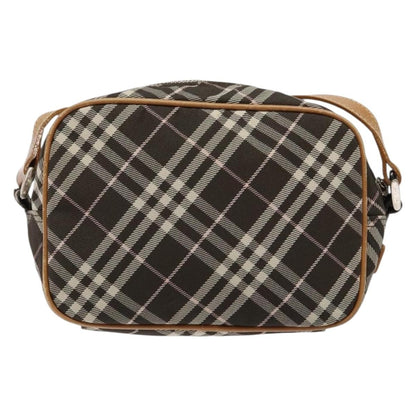 Burberry Nova Check Blue Label Canvas, BROWN, CANVAS, Shoulder bag