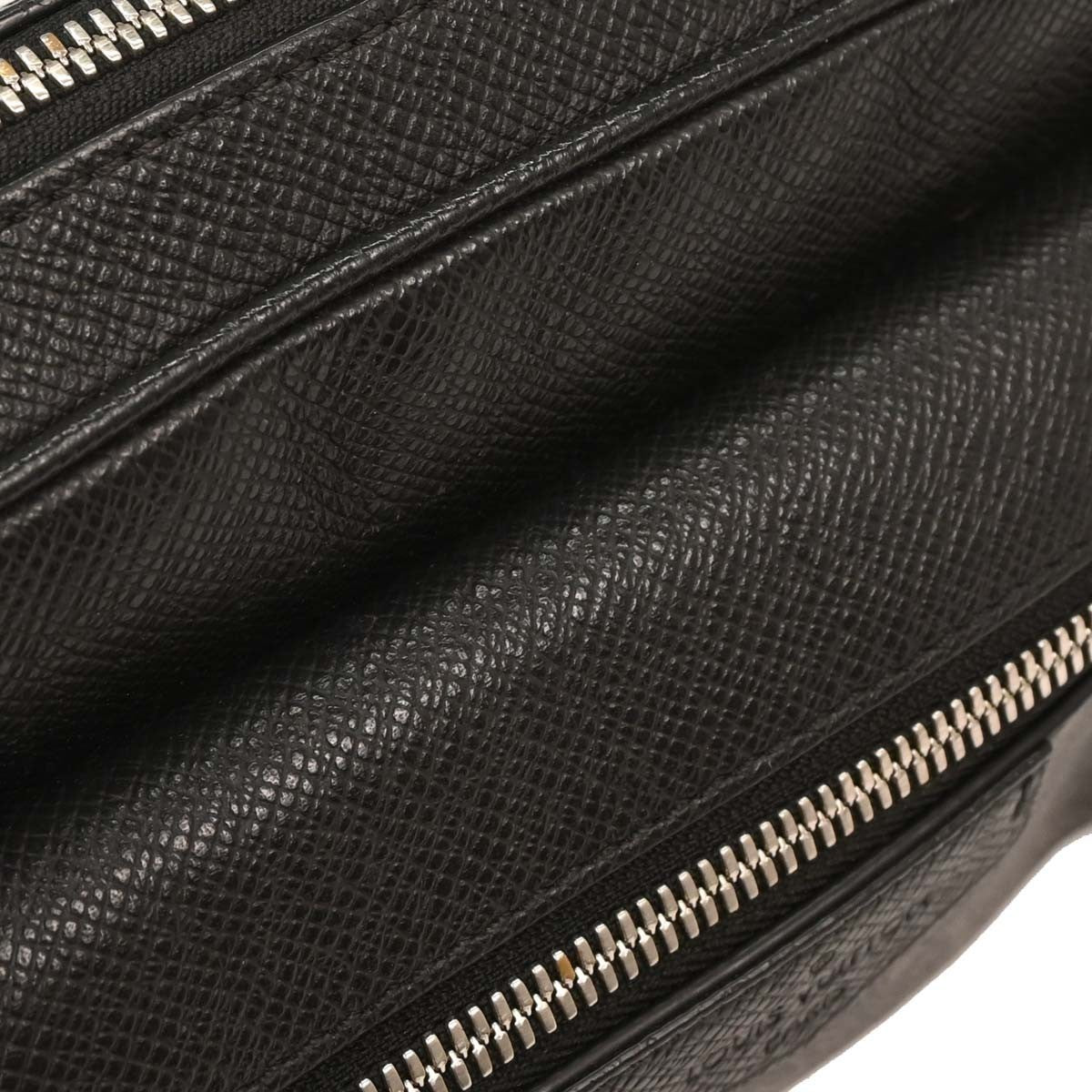 Louis Vuitton Outdoor BumBag Monogram Taigarama, BLACK, LEATHER, Shoulder bag