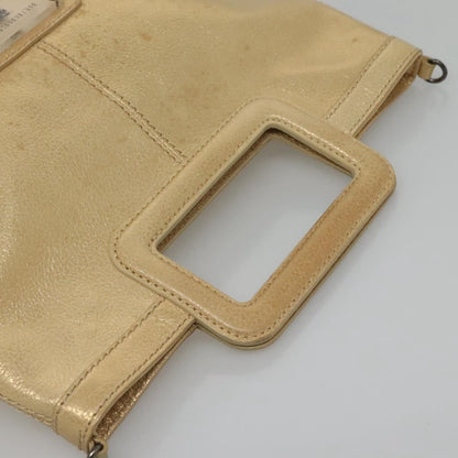 Burberry Blue Label Tote Bag Leather, GOLD, LEATHER, Tote bag