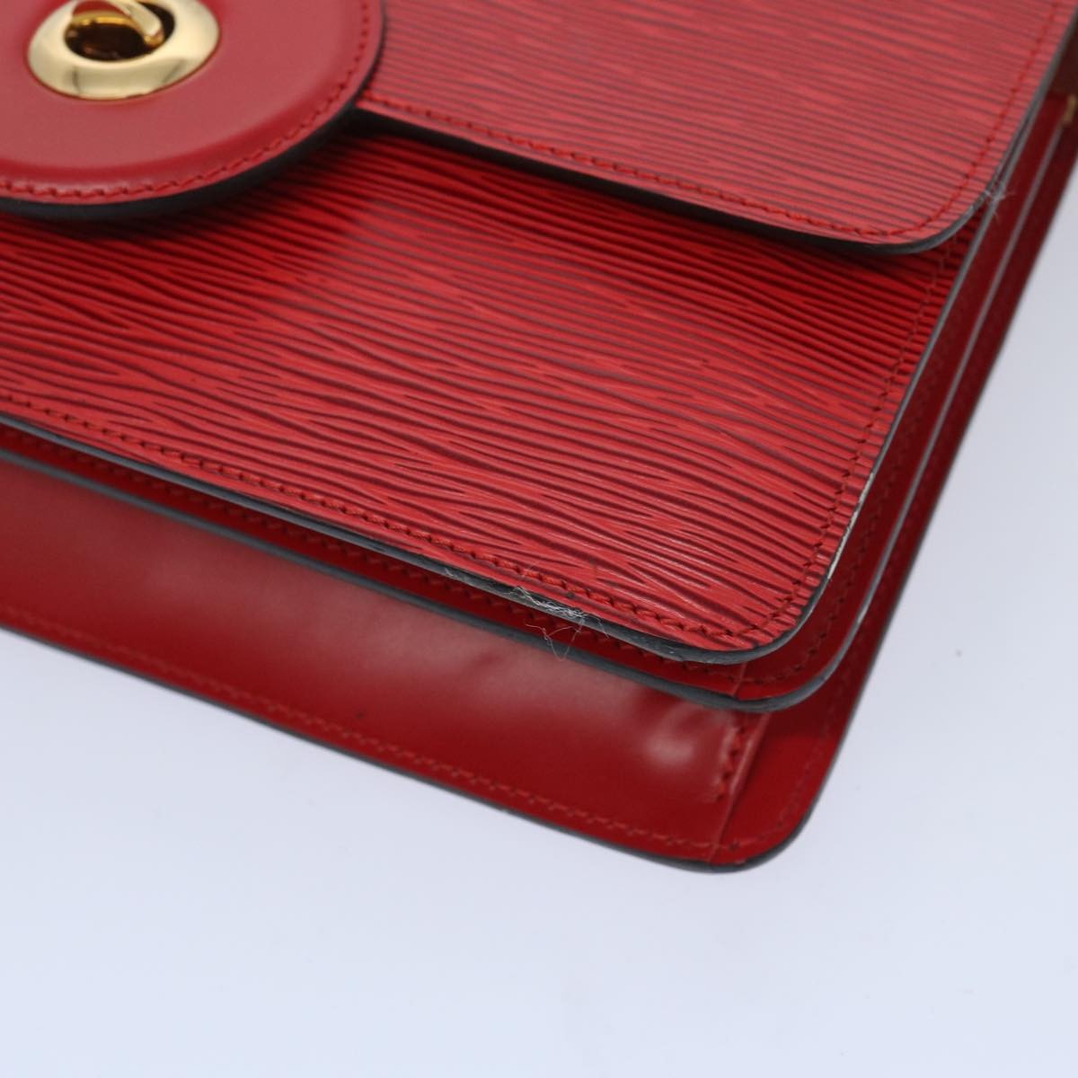 Louis Vuitton Friedland Shoulder Bag Epi Leather, RED, LEATHER, Shoulder bag