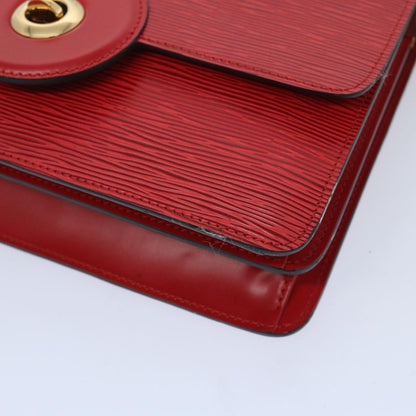 Louis Vuitton Friedland Shoulder Bag Epi Leather, RED, LEATHER, Shoulder bag