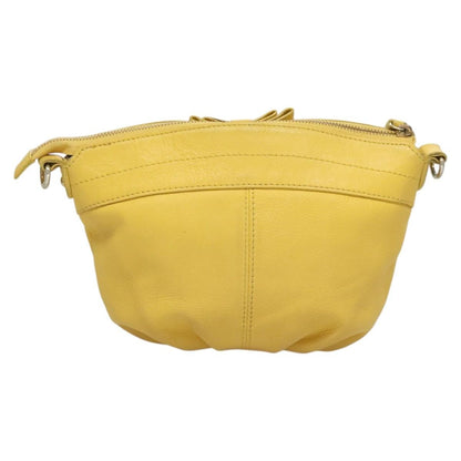 Burberry Blue Label shoulder bag Leather, YELLOW, LEATHER, Shoulder bag