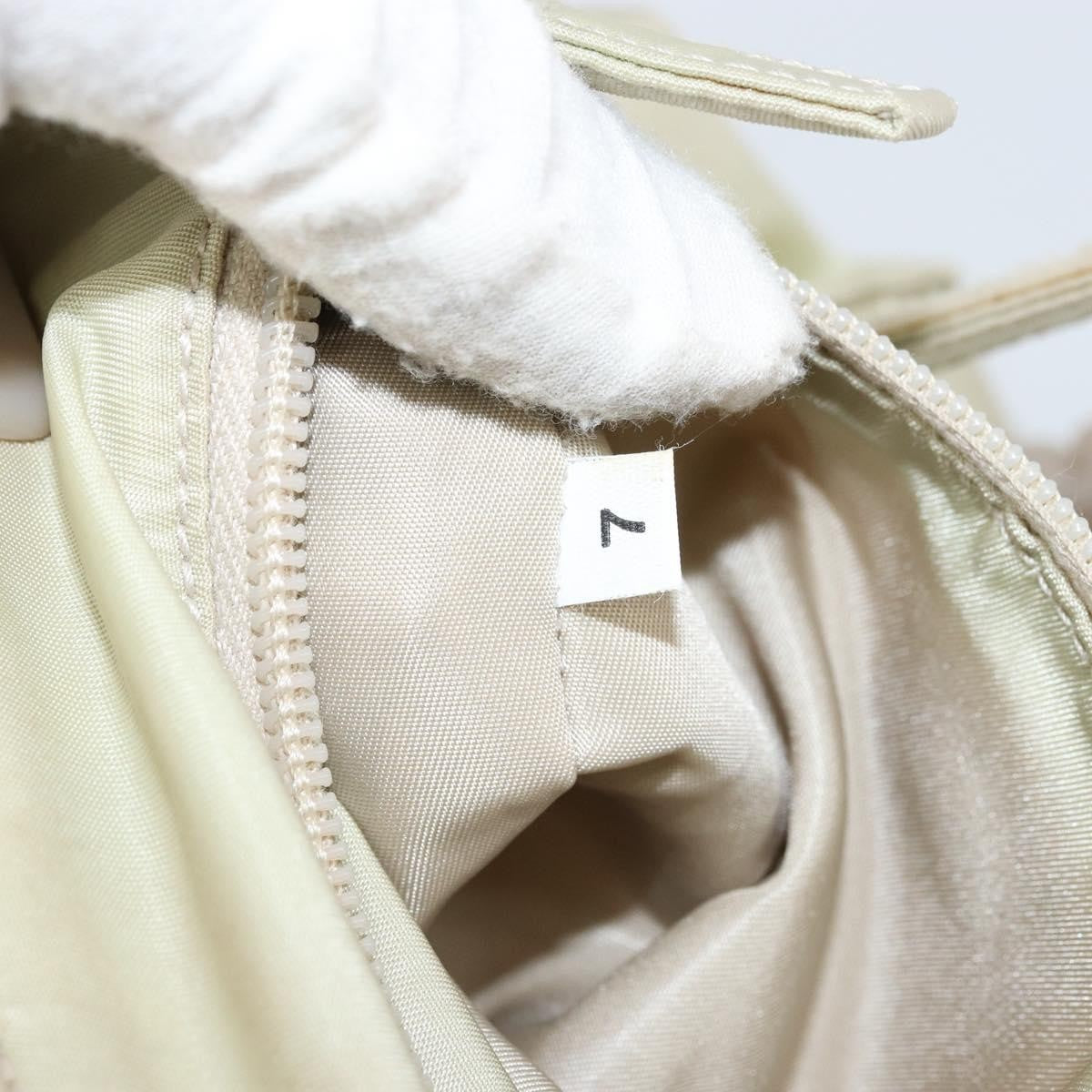 Prada Resin Handle Tote Tessuto, BEIGE, NYLON, Tote bag