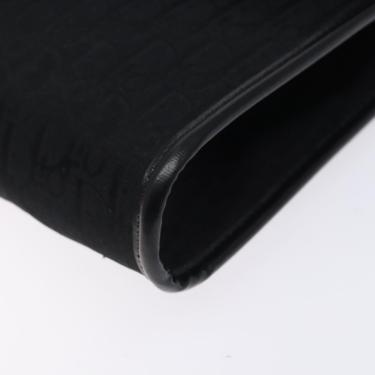 Christian Dior Vintage Trotteur Chain shoulder bag Canvas, BLACK, CANVAS, Shoulder bag