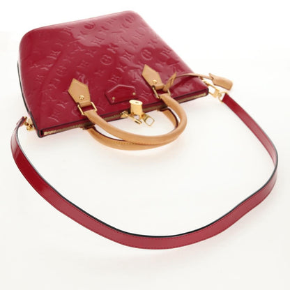 Louis Vuitton Montebello Handbag Monogram Vernis, PINK, PATENT_LEATHER, Handbag