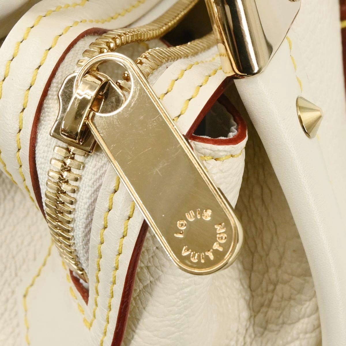Louis Vuitton Suhali L'Epanoui Handbag Leather, WHITE, LEATHER, Handbag