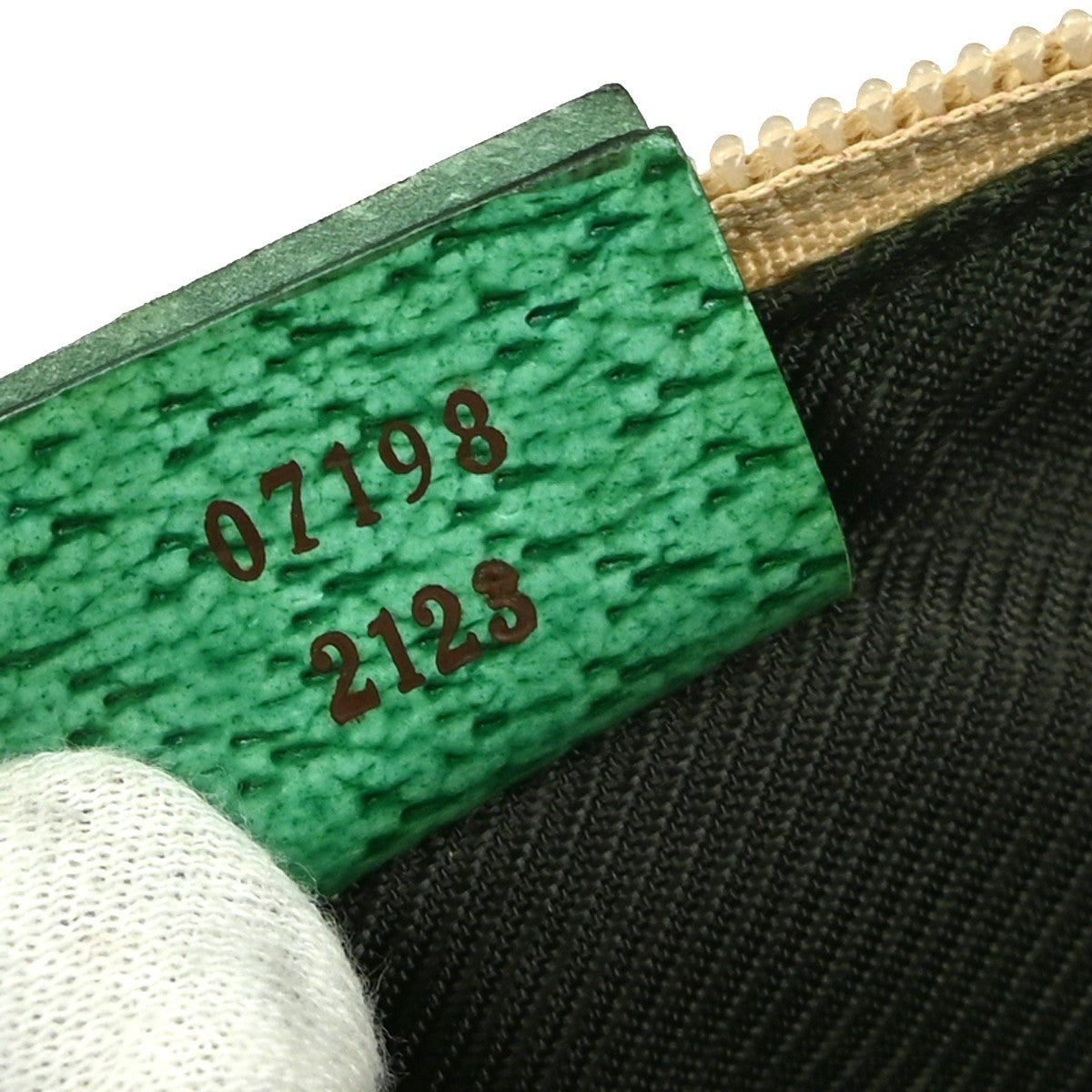 Gucci Vintage Boat Pochette GG Canvas, BROWN, CANVAS, Handbag