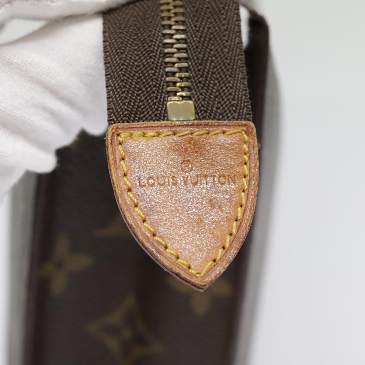 Louis Vuitton Toiletry Pouch Monogram Canvas, BROWN, CANVAS, Clutche & pouche