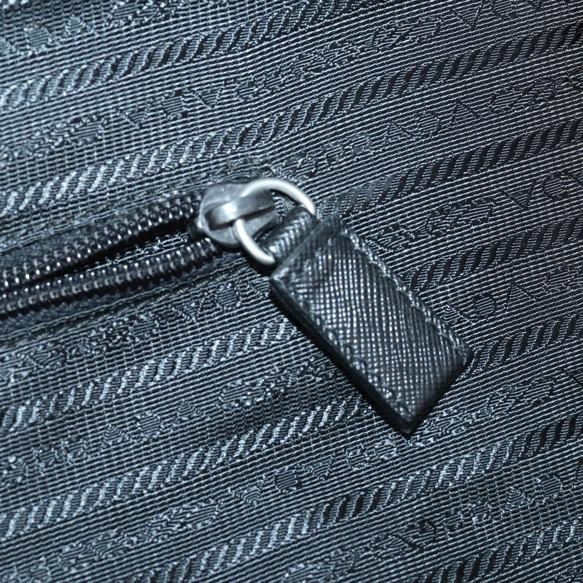 Prada Trunk Bag Nylon, BLACK, NYLON, Travel bag