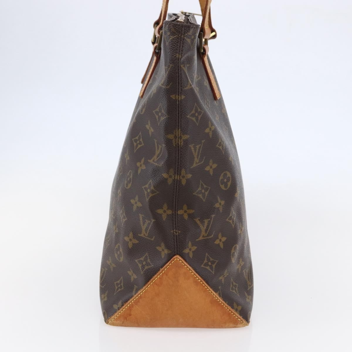 Louis Vuitton Cabas Mezzo Monogram Canvas, BROWN, CANVAS, Tote bag