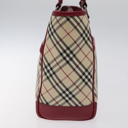 Burberry Nova Check Tote Leather, BEIGE, CANVAS, Tote bag