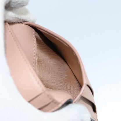 Christian Dior Saddle Lotus Wallet Leather, BEIGE, LEATHER, Wallets