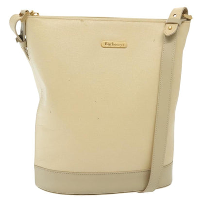 Burberry Shoulder Bag Leather, BEIGE, LEATHER, Shoulder bag
