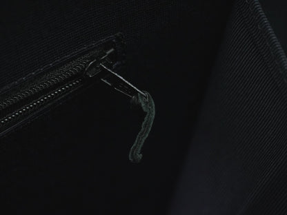 Chanel Vintage Portrait Tote Printed Leather and Quilted Patent, BLACK, PATENT_LEATHER, Tote bag